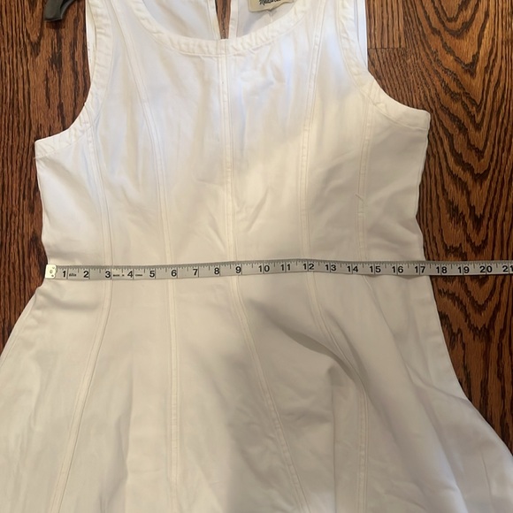 Madewell White Sleeveless Mini Dress - Picture 9 of 9